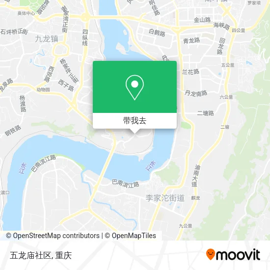 五龙庙社区地图
