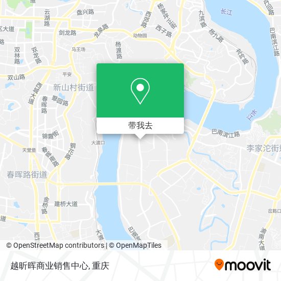 越昕晖商业销售中心地图