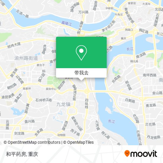 和平药房地图