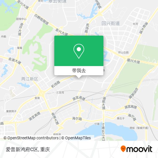 爱普新鸿府C区地图
