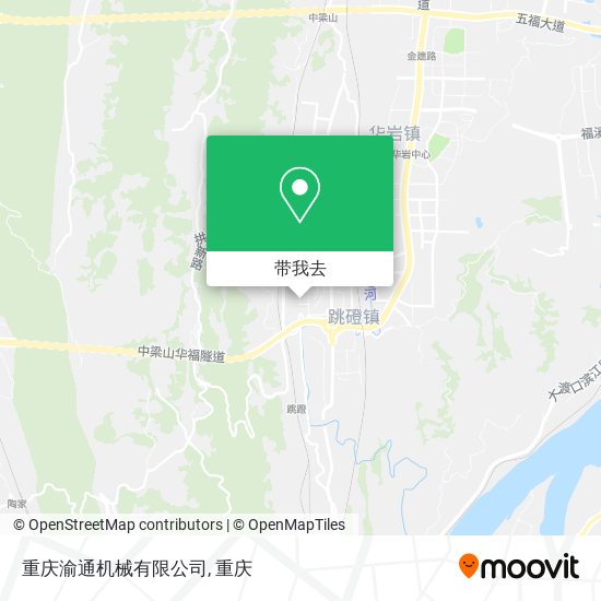 重庆渝通机械有限公司地图