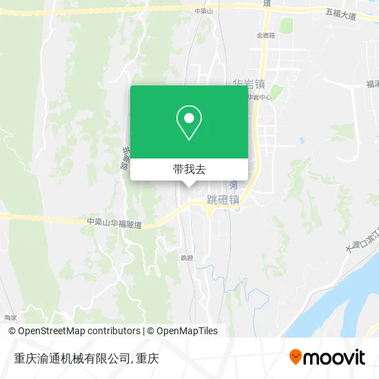 重庆渝通机械有限公司地图