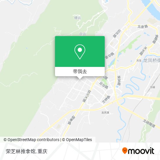 荣芝林推拿馆地图