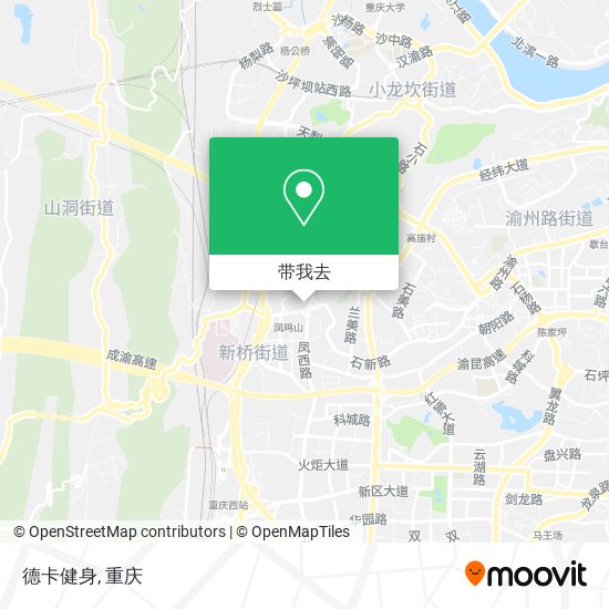德卡健身地图