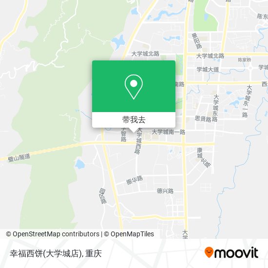 幸福西饼(大学城店)地图