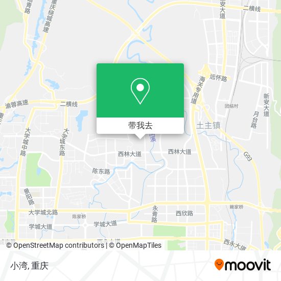 小湾地图