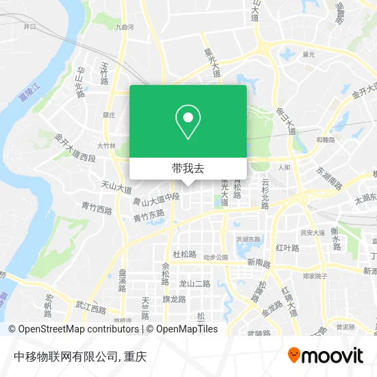 中移物联网有限公司地图