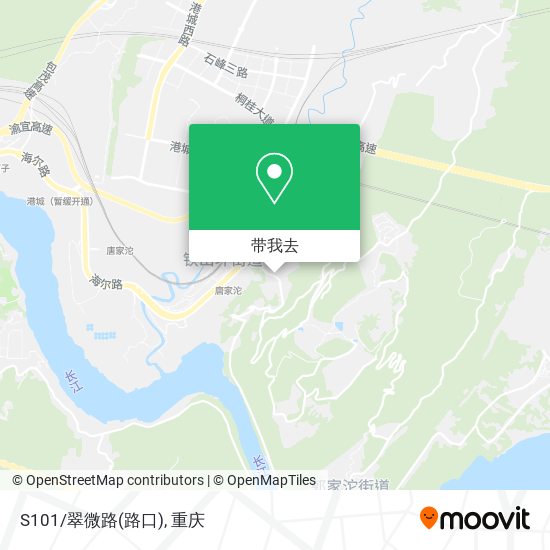 S101/翠微路(路口)地图