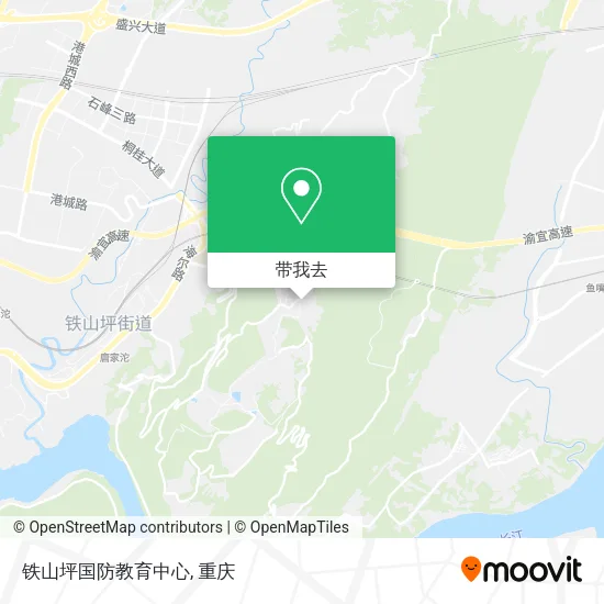 铁山坪国防教育中心地图