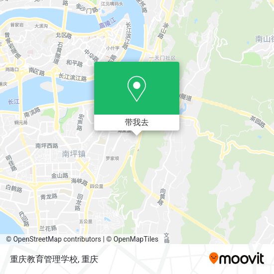 重庆教育管理学校地图