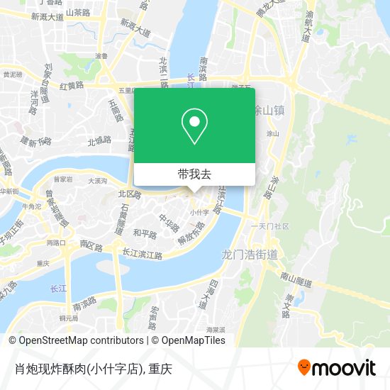 肖炮现炸酥肉(小什字店)地图