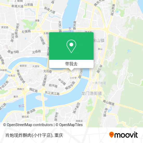 肖炮现炸酥肉(小什字店)地图