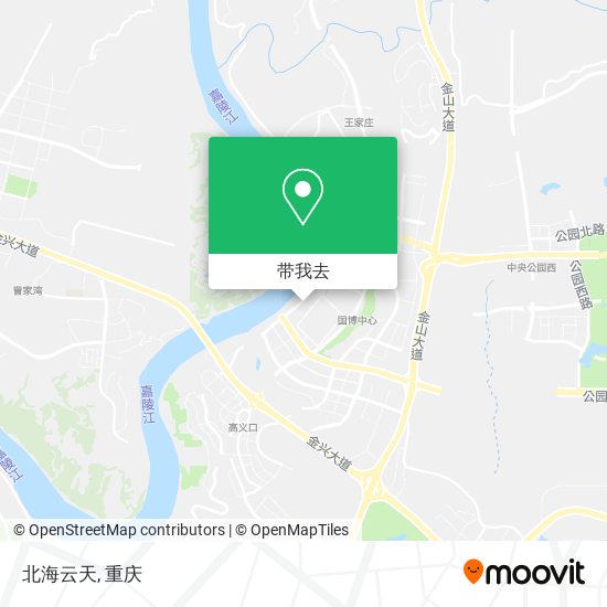 北海云天地图