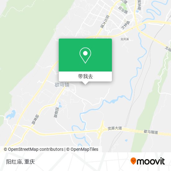 阳红庙地图