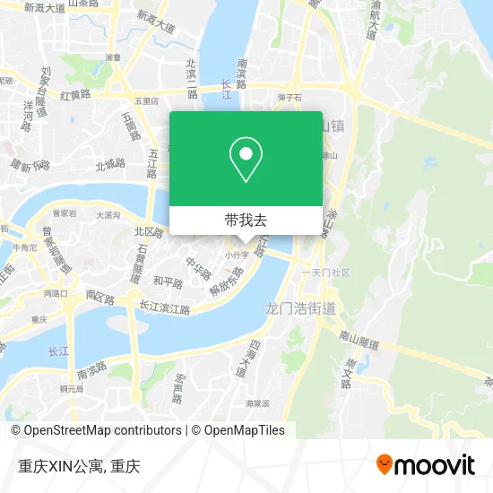 重庆XIN公寓地图