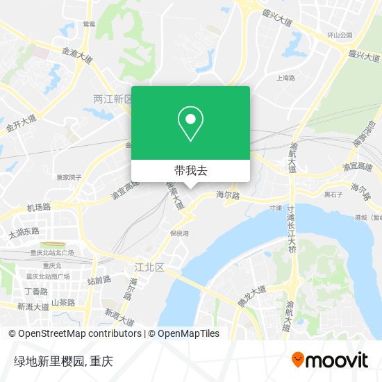 绿地新里樱园地图