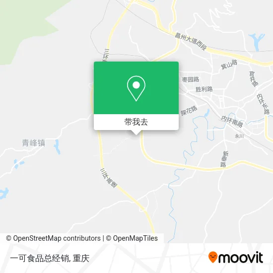 一可食品总经销地图