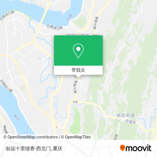 创远十里缇香-西北门地图