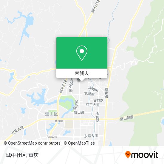 城中社区地图
