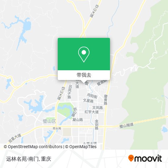 远林名苑-南门地图