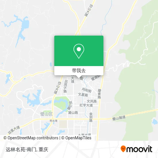 远林名苑-南门地图