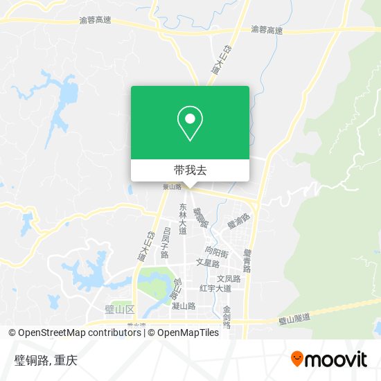 璧铜路地图