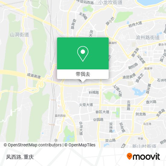 凤西路地图