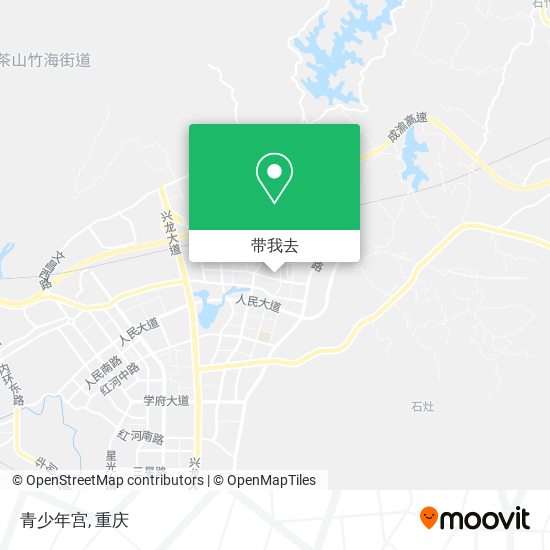 青少年宫地图