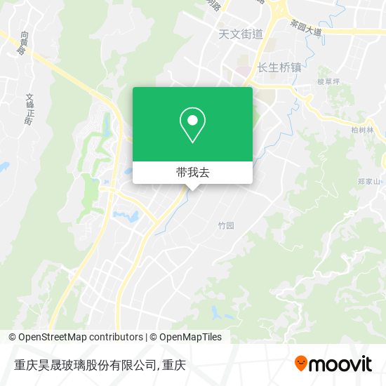 重庆昊晟玻璃股份有限公司地图