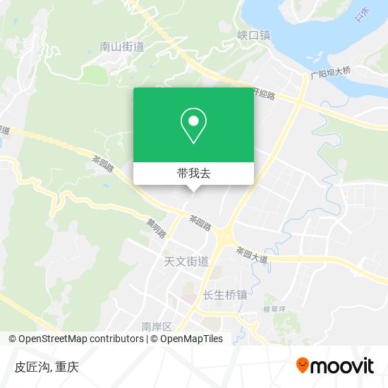 皮匠沟地图