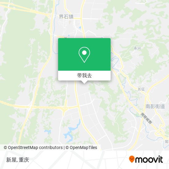 新屋地图