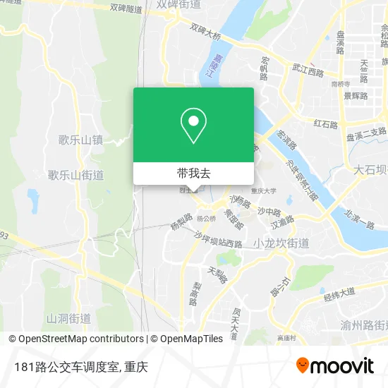 181路公交车调度室地图