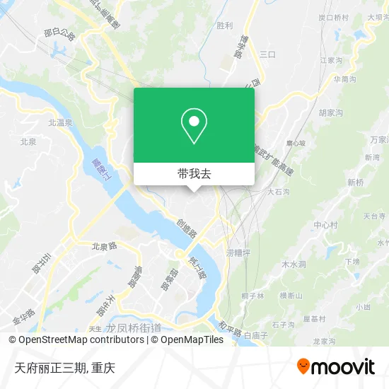天府丽正三期地图