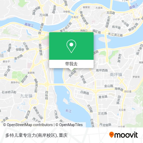 多特儿童专注力(南岸校区)地图