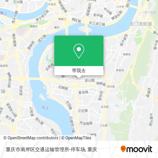 重庆市南岸区交通运输管理所-停车场地图