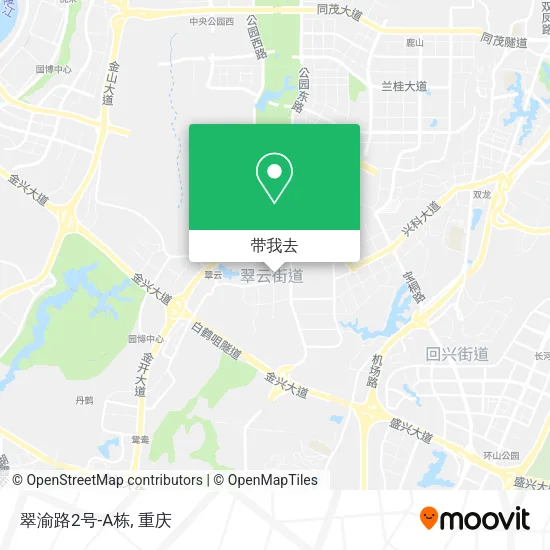 翠渝路2号-A栋地图