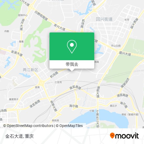金石大道地图