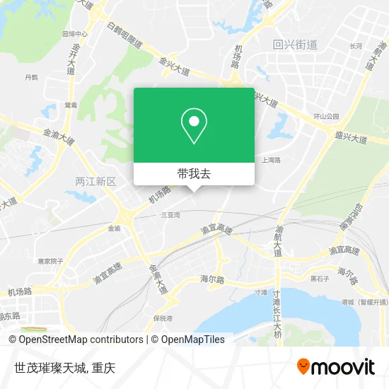 世茂璀璨天城地图