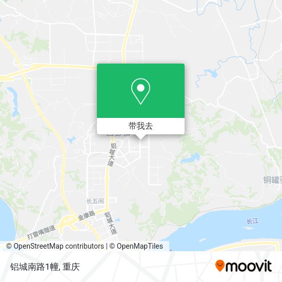 铝城南路1幢地图