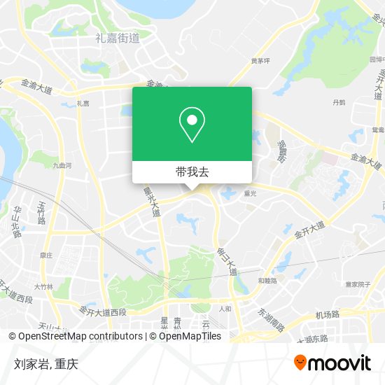 刘家岩地图