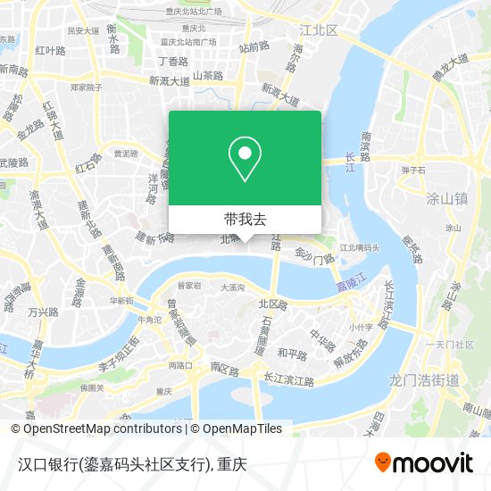 汉口银行(鎏嘉码头社区支行)地图