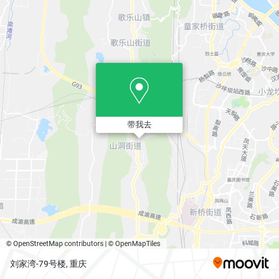刘家湾-79号楼地图