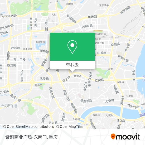 紫荆商业广场-东南门地图