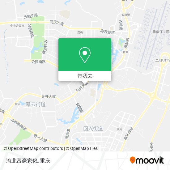 渝北富豪家俬地图