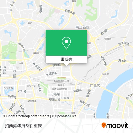 招商雍华府5栋地图