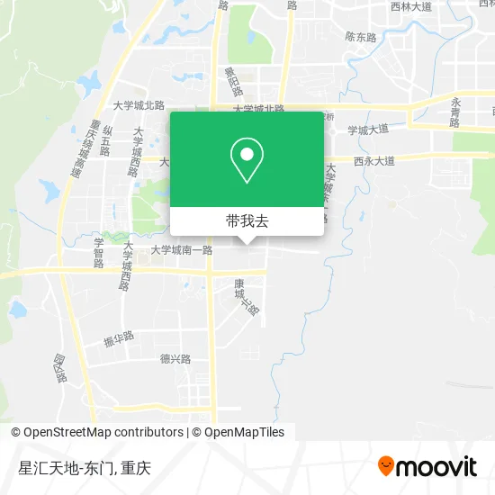 星汇天地-东门地图