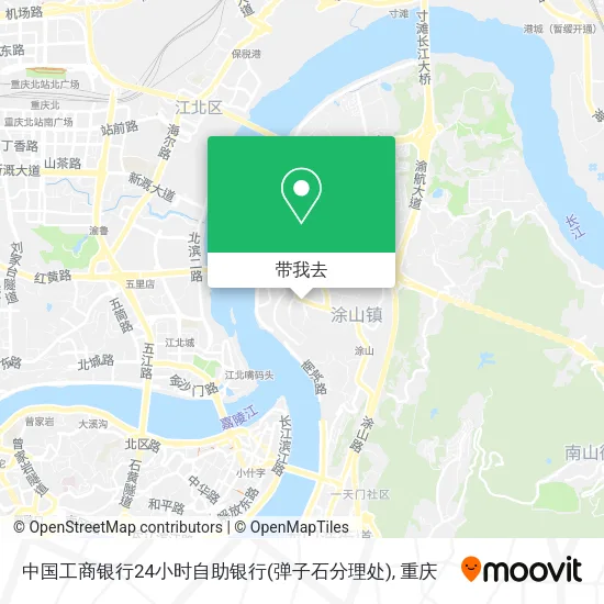 中国工商银行24小时自助银行(弹子石分理处)地图
