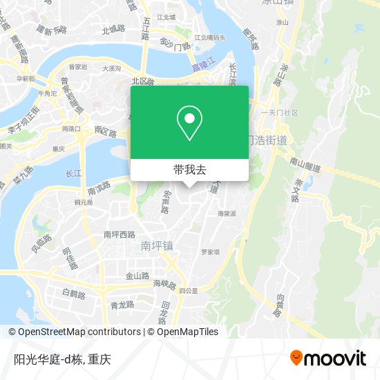 阳光华庭-d栋地图