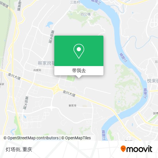 灯塔街地图
