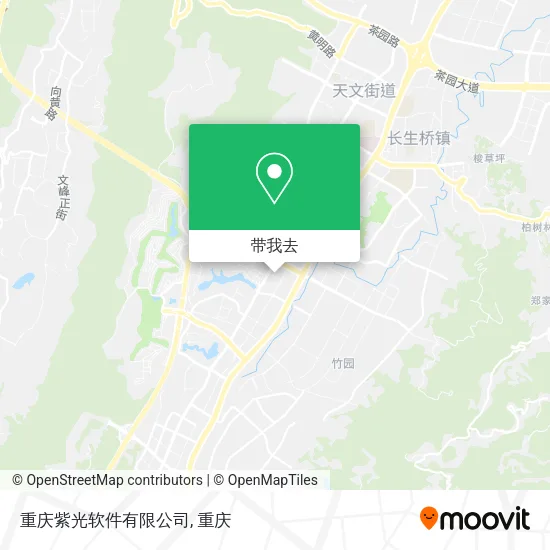 重庆紫光软件有限公司地图
